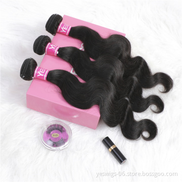 Yeswig Virgin Cuticle Aligned Hair 10A Grade Unprocessed Wholesale Virgin Hair Vendors Free Sample Mink Brazilian Human Hair